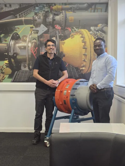 Lateef Akanji and Team